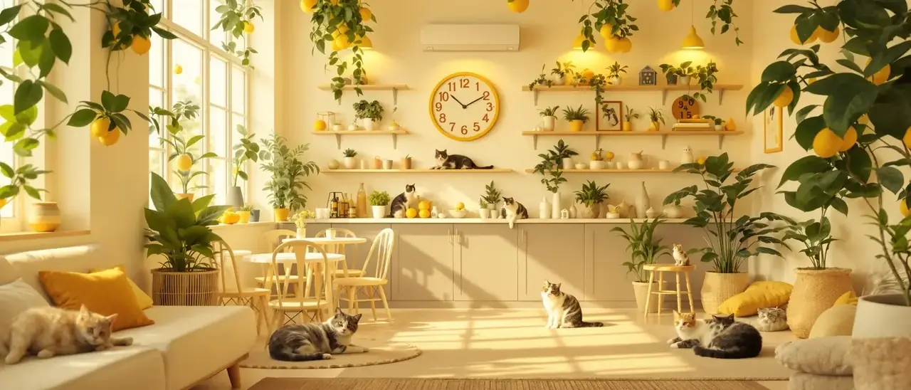 喵星柠檬派 背景